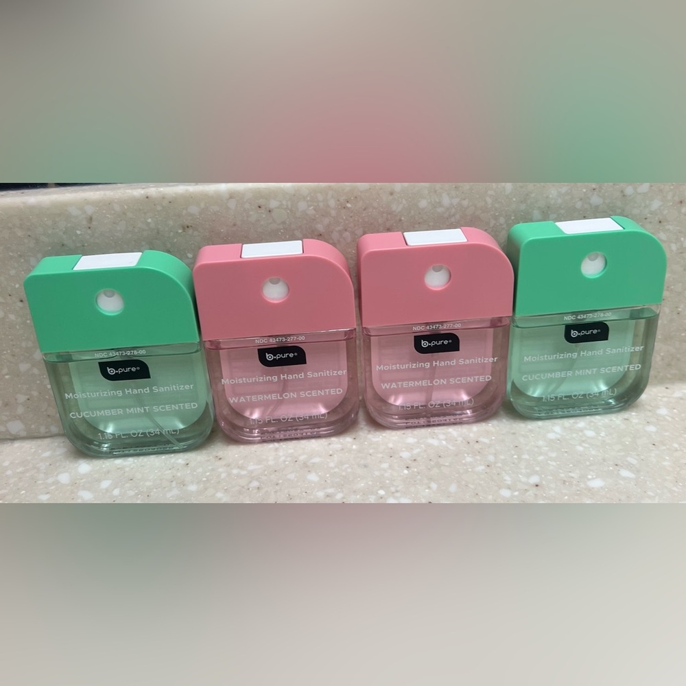 b-pure moisturizing Hand Sanitizer spray